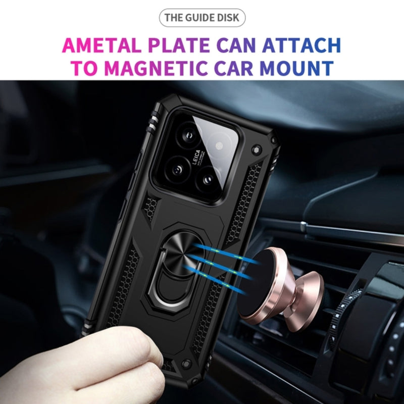 Chargez l'image dans la visionneuse de la galerie, Xiaomi Mi 14 Pro - Shockproof Heavy Duty Hard Bumper Rugged Mobile Phone Case - Polar Tech Australia