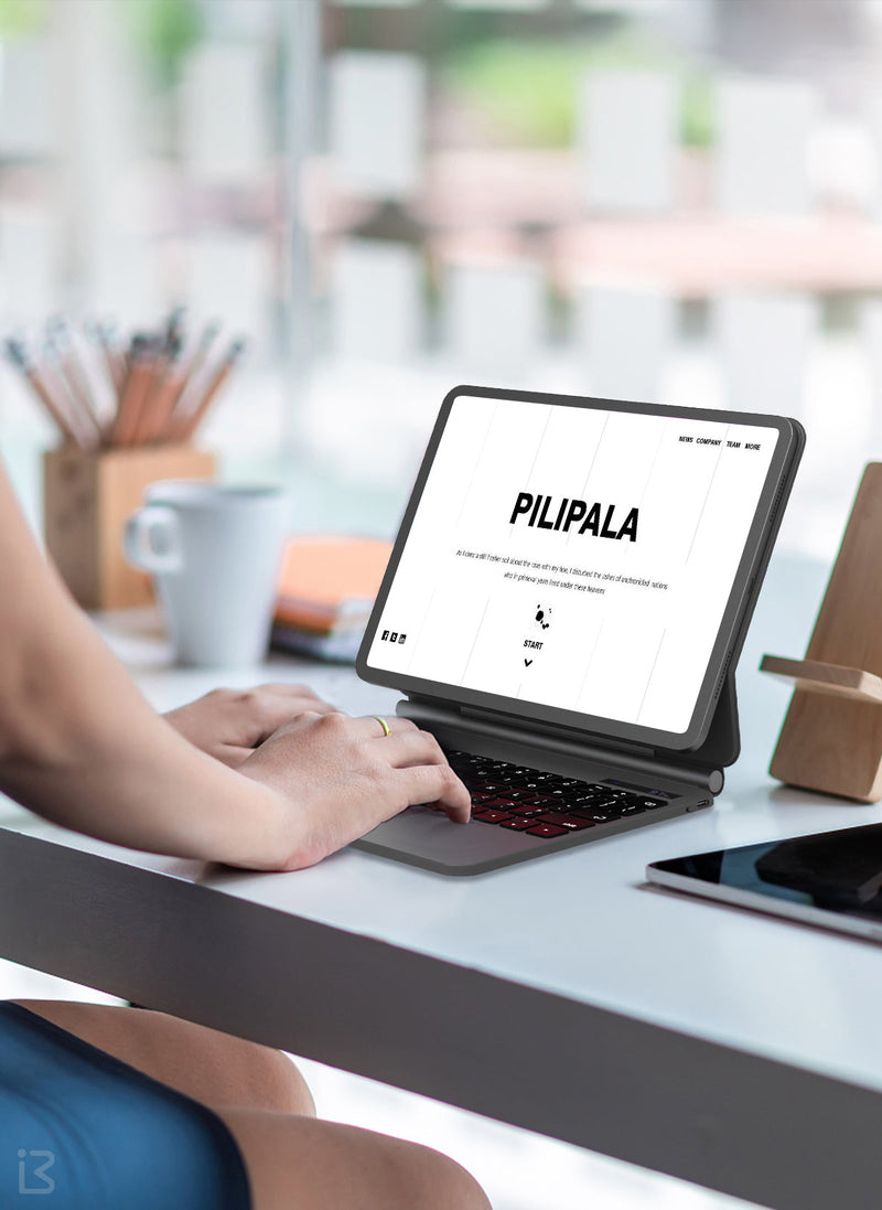 Chargez l'image dans la visionneuse de la galerie, Benwis Apple iPad Pro 11" & Air 4/5 10.9" & Air 6 11" Magnetic Suspension Magic Keyboard Case - Polar Tech Australia