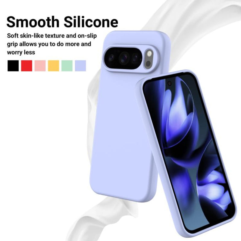 Cargue la imagen en el visor de la galería, Google Pixel 10 Pro XL - Pure Color Liquid Silicone Shockproof Phone Case - Polar Tech Australia