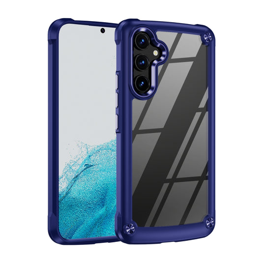 Samsung Galaxy A15 (SM-A155, SM-A156) - TPU+PC 2-in-1 Transparent Shockproof Phone Case - Polar Tech Australia