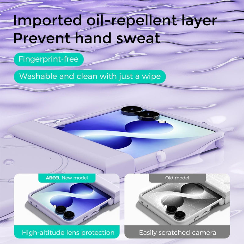 Chargez l'image dans la visionneuse de la galerie, Samsung Galaxy Z Flip8 5G - ABEEL Skin-friendly Feel Magsafe Liquid Silicone Phone Case