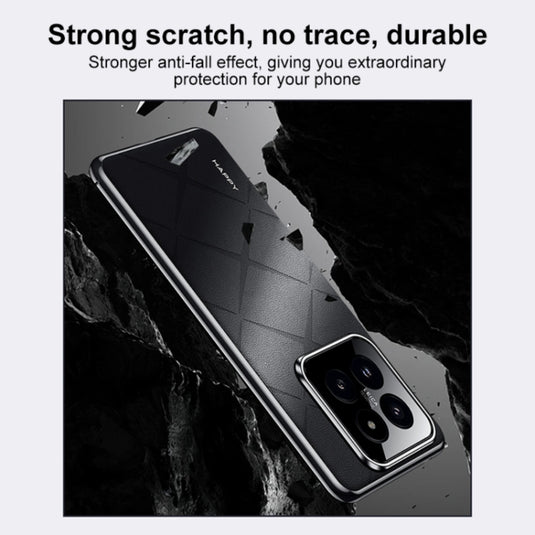 Xiaomi Mi 14 Pro - Plain Leather PC Phone Case - Polar Tech Australia