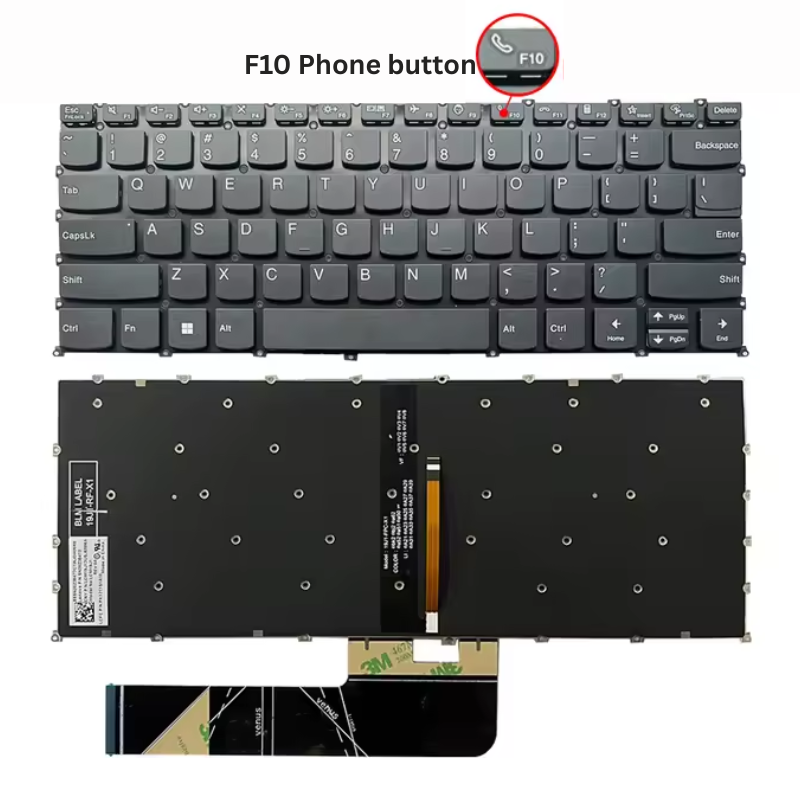 Chargez l'image dans la visionneuse de la galerie, Lenovo IdeaPad 5 -14AHP9 14IRU9 83DR 83DT 14" Inch Laptop - Replacement Keyboard With Backlit US Layout - Polar Tech Australia