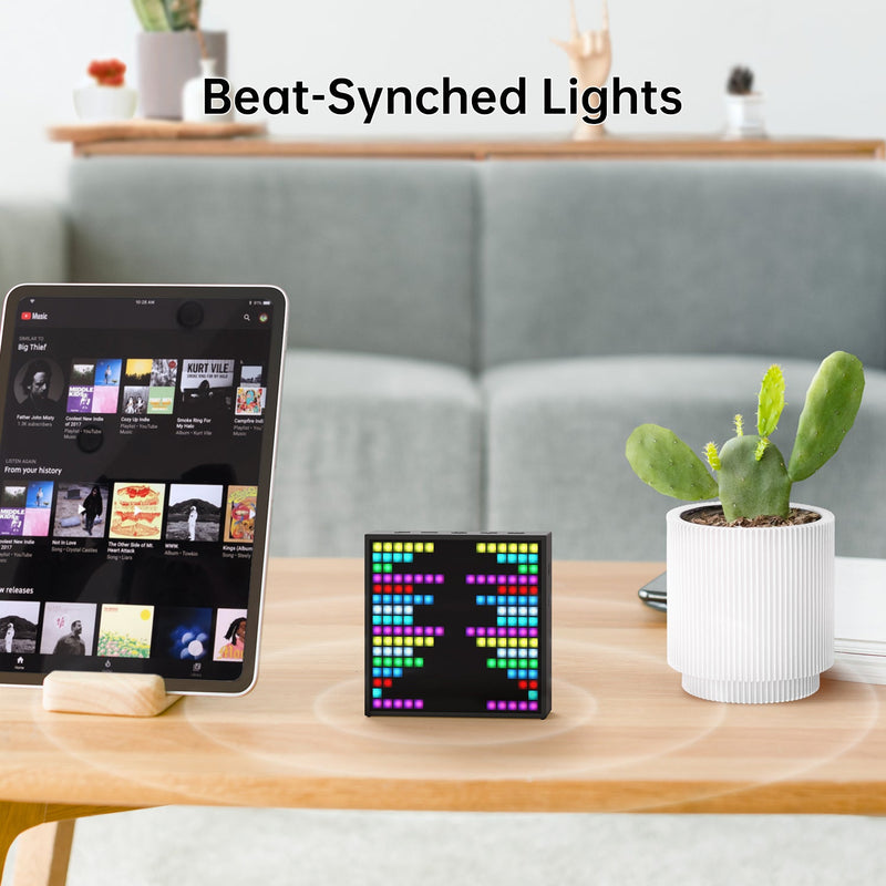 Load image into Gallery viewer, Divoom Timebox-Evo Pixel Art Speaker 16x16 DIY LED Display Alarm Clock Box Perfect Gift - Polar Tech Australia