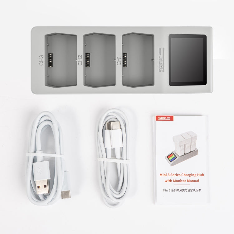 Chargez l'image dans la visionneuse de la galerie, STARTRC 3 in 1 Charging Butler Battery Charger for DJI Mini 4 Pro / Mini 3/ Mini 3 Pro - Polar Tech Australia