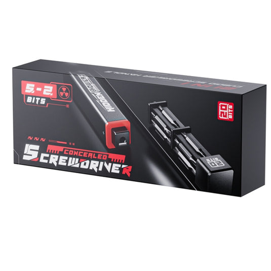 JAKEMY JM-8195 21-in-1 S-2 Bits Square Handle Design Screwdriver - Polar Tech Australia