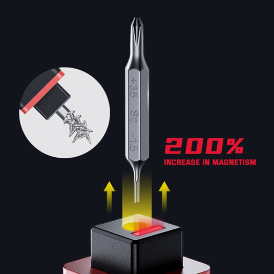 JAKEMY JM-8195 21-in-1 S-2 Bits Square Handle Design Screwdriver - Polar Tech Australia