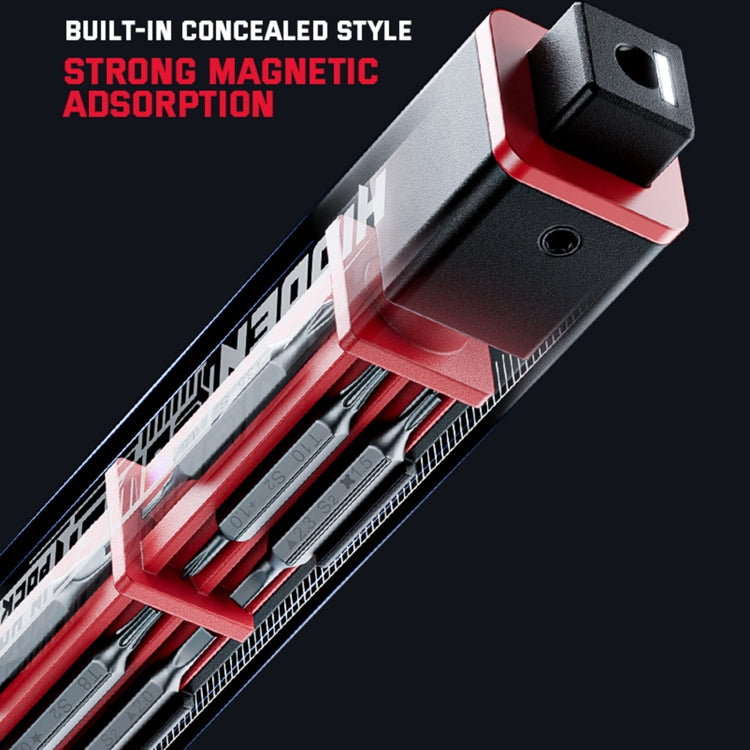 Load image into Gallery viewer, JAKEMY JM-8195 21-in-1 S-2 Bits Square Handle Design Screwdriver - Polar Tech Australia