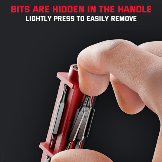 JAKEMY JM-8195 21-in-1 S-2 Bits Square Handle Design Screwdriver - Polar Tech Australia