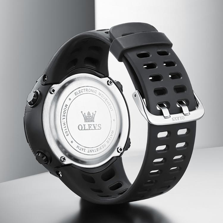 Chargez l'image dans la visionneuse de la galerie, OLEVS 1109 Men Multifunctional Smart Sports Waterproof Electronic Watch - Polar Tech Australia