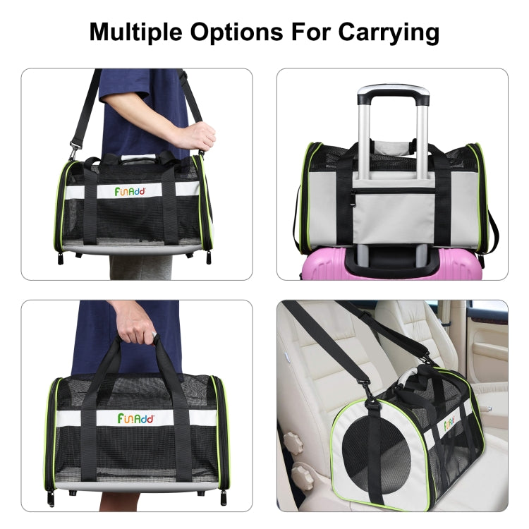 Cargue la imagen en el visor de la galería, FUNADD Pet Travel Carrier Bag Shoulder Foldable Tote Bag, Carrier Bag