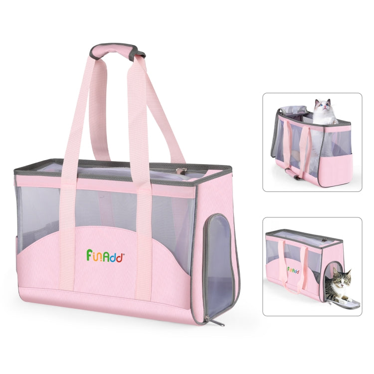 Cargue la imagen en el visor de la galería, FUNADD Portable Breathable Pet Bag Outdoor Shoulder Tote Bag, Breathable Pet Bag