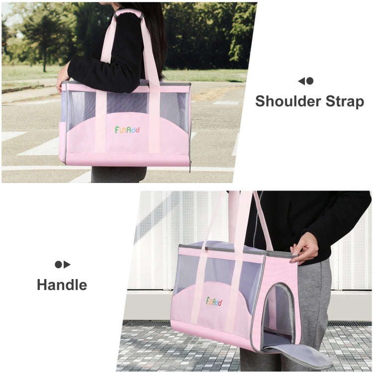 Chargez l'image dans la visionneuse de la galerie, FUNADD Portable Breathable Pet Bag Outdoor Shoulder Tote Bag, Breathable Pet Bag