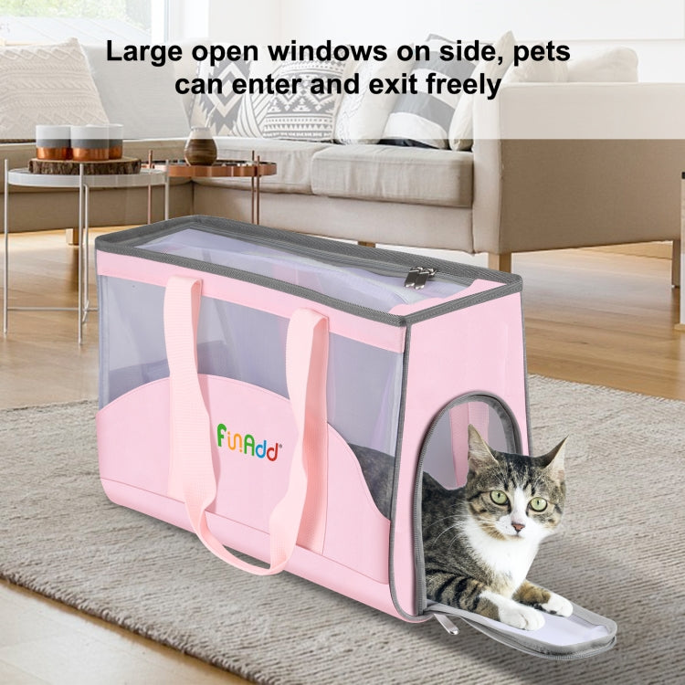 Cargue la imagen en el visor de la galería, FUNADD Portable Breathable Pet Bag Outdoor Shoulder Tote Bag, Breathable Pet Bag