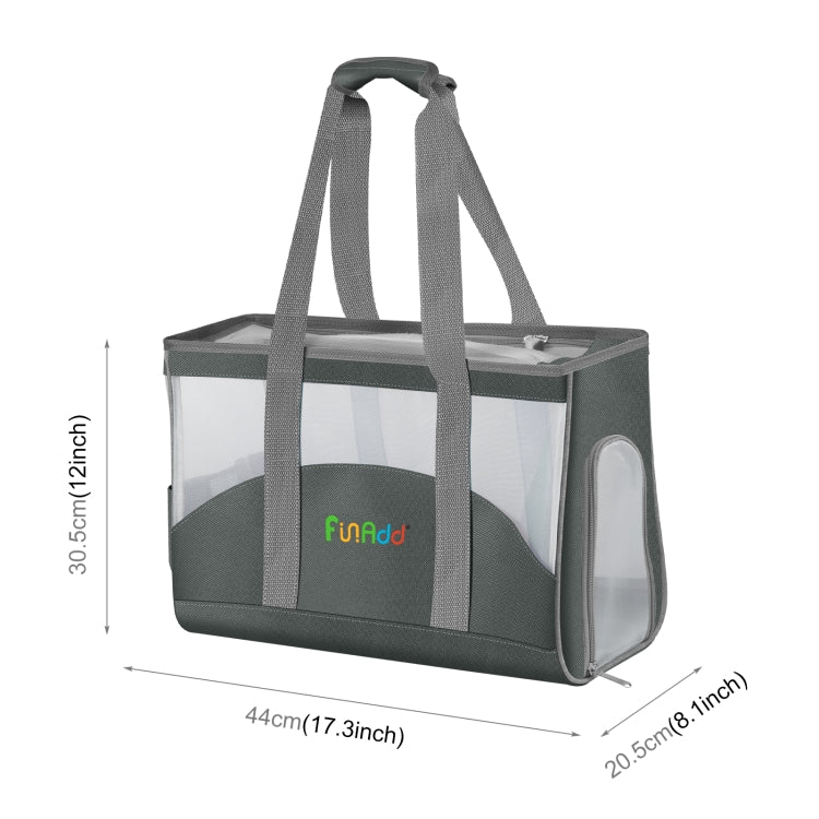 Cargue la imagen en el visor de la galería, FUNADD Portable Breathable Pet Bag Outdoor Shoulder Tote Bag, Breathable Pet Bag - Polar Tech Australia