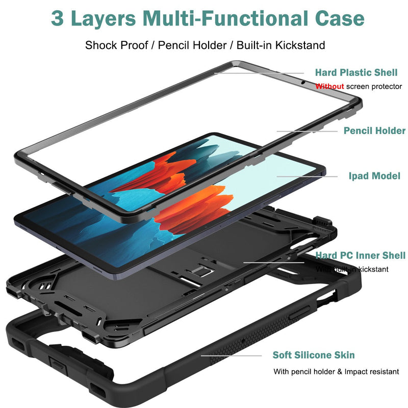 Load image into Gallery viewer, Samsung Galaxy Tab S10 Lite (2025) 10.9" - Heavy Duty Defender Armor Drop Proof Case - i-Station Mobile Phone & Electronic Device Repair and Accessories