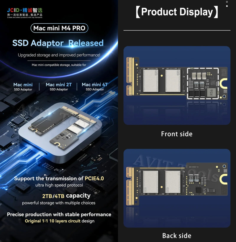 Chargez l'image dans la visionneuse de la galerie, Mac mini M4 Pro Upgraded SSD Driver Expansion Storage Module 2TB/4TB - Polar Tech Australia