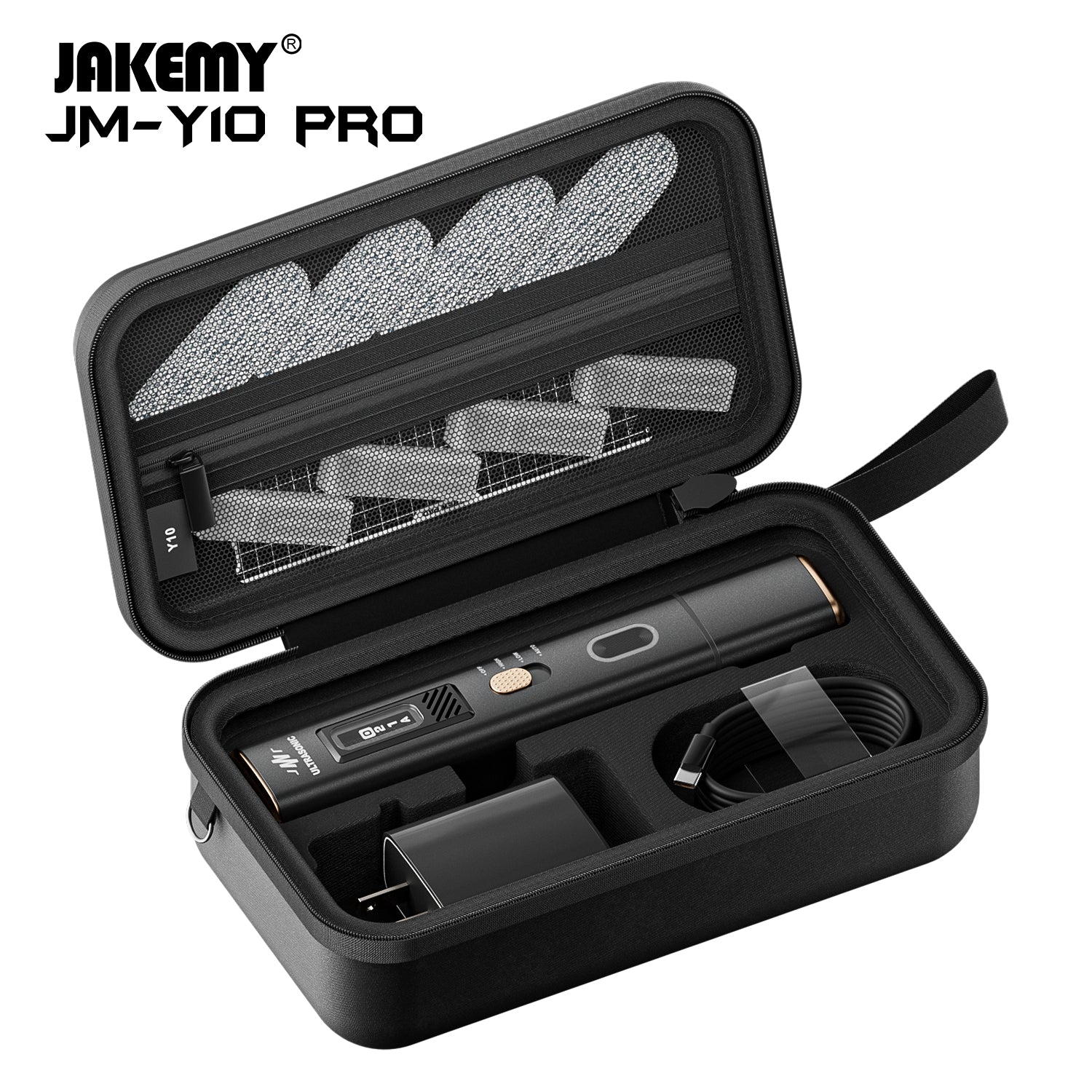 JAKEMY 2-in-1 Ultrasonic Cutter & Polisher – High-Power Precision