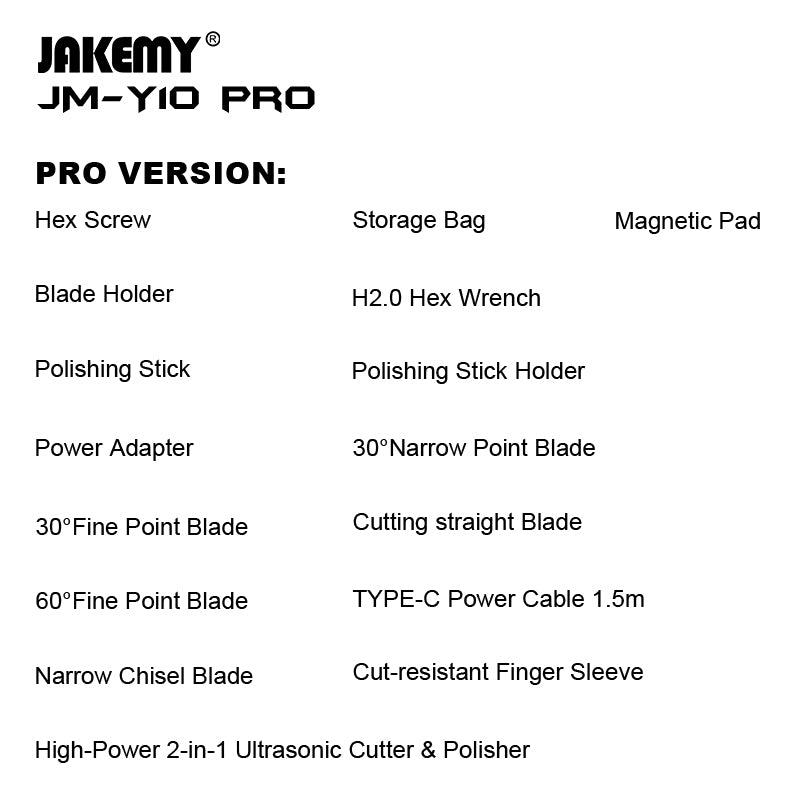 Load image into Gallery viewer, JAKEMY 2-in-1 Ultrasonic Cutter & Polisher – High-Power Precision Cutting and Polishing for Much Material - Polar Tech Australia