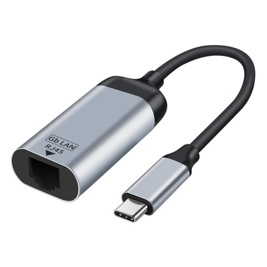 Type-C / USB-C to RJ45 Gigabit LAN Network Ethernet Adapter 15cm Cable Adapter - Polar Tech Australia