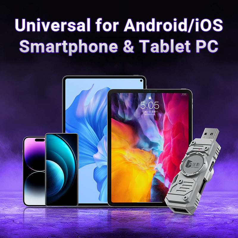 Cargue la imagen en el visor de la galería, Universal For Android / IOS Mobile Phone Apple iPhone Game Tablet iPad - M9 Keyboard Mouse Adapter Converter - Polar Tech Australia