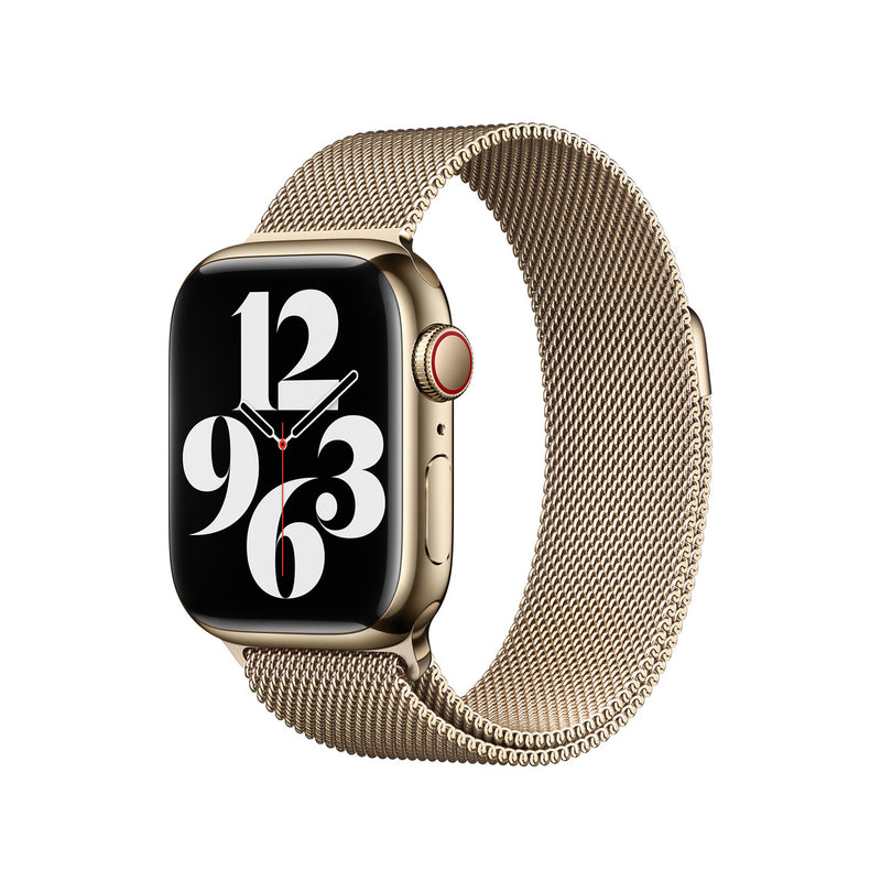 Chargez l'image dans la visionneuse de la galerie, Apple Watch 1/2/3/4/5/SE/6/7/8/9 Stainless Steel Milanese Loop Magnet Watch Band Strap - Polar Tech Australia