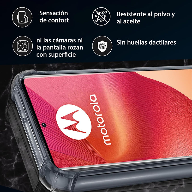 Load image into Gallery viewer, Motorola Edge 50 Fusion - AirPillow Cushion Transparent Soft Clear TPU Four Corners Protective Case - Polar Tech Australia