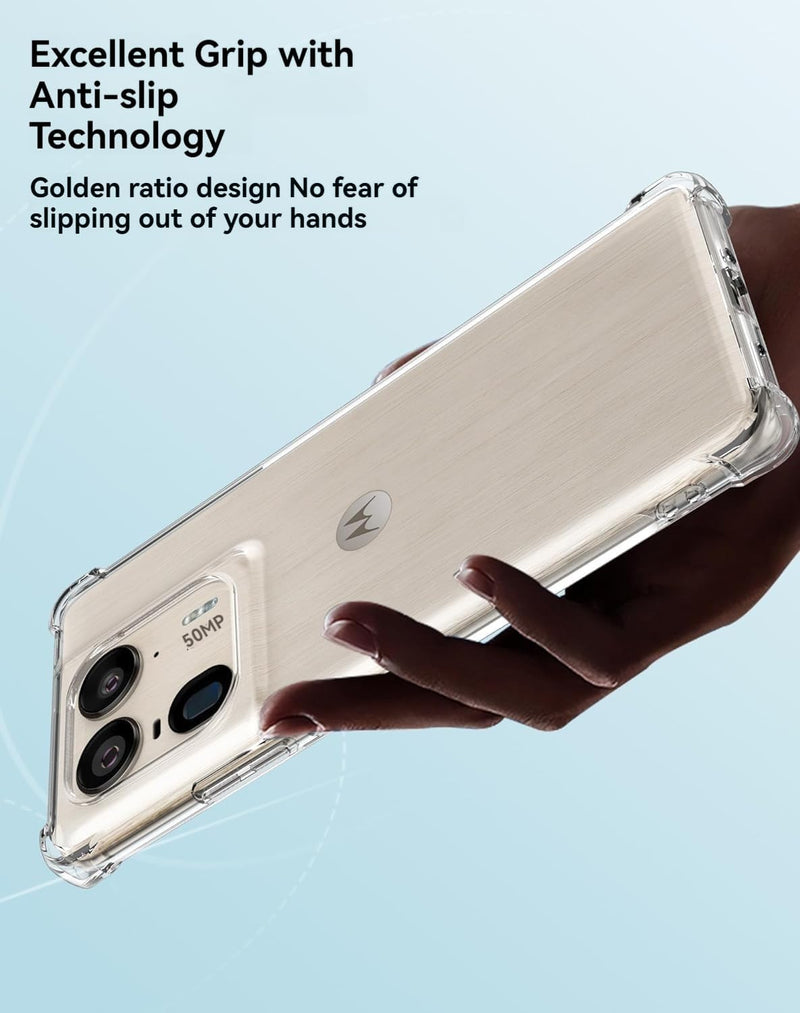 Load image into Gallery viewer, Motorola Moto Edge 50 Ultra/X50 Ultra - AirPillow Cushion Transparent Soft Clear TPU Four Corners Protective Case - Polar Tech Australia