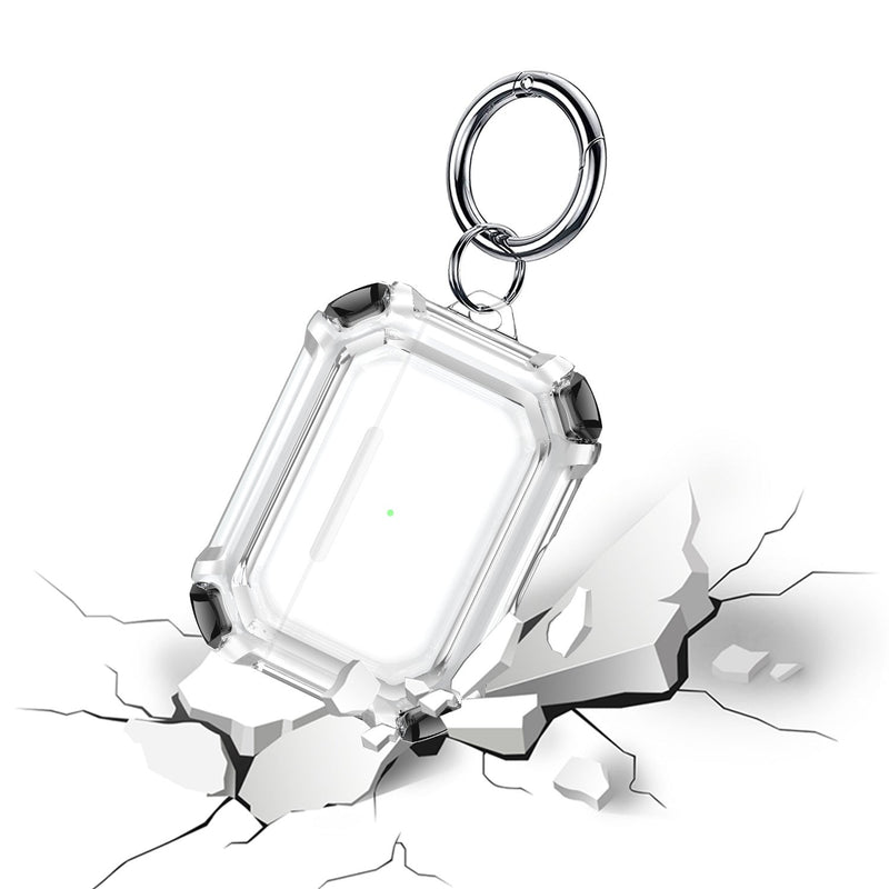 Load image into Gallery viewer, AirPods Pro 2 Transparent Heavy Duty Protecive Case With Key Ring - Polar Tech Australia