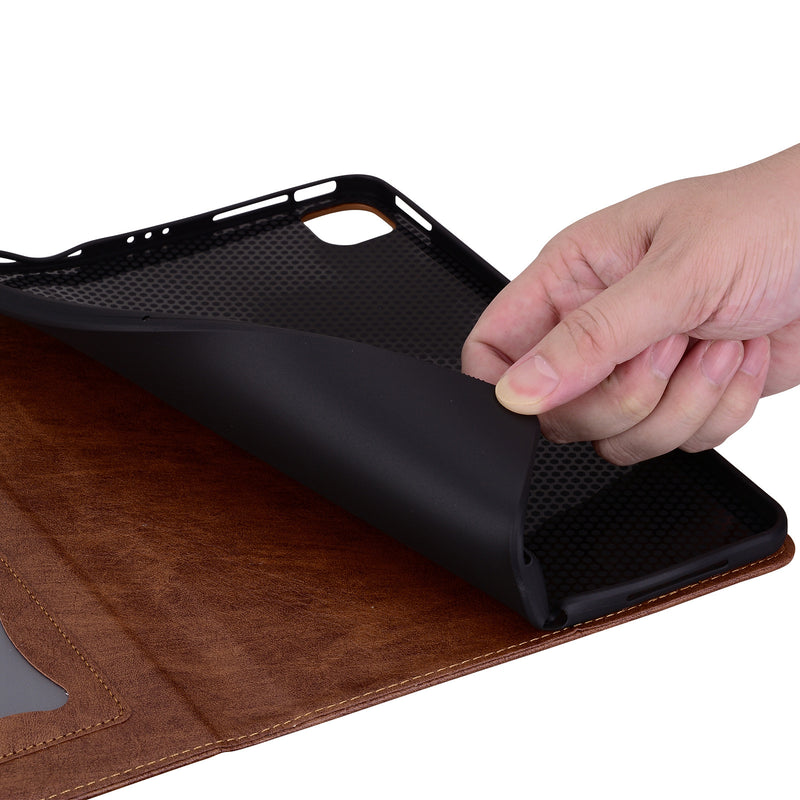 Cargue la imagen en el visor de la galería, Apple iPad 5/6 9.7'' 5/6th Gen (2017/2018) Business Retro Matte Leather Protective Case - Polar Tech Australia