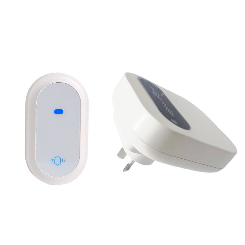 Load image into Gallery viewer, Wireless Doorbell Kit with Push Buttons & Plug-In Receiver Self Powered Battery-Free