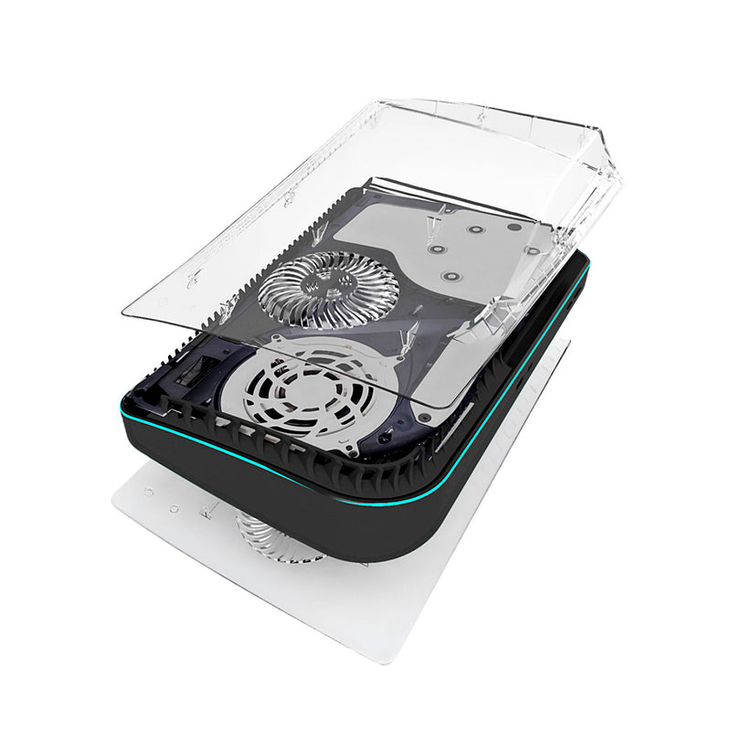 Chargez l'image dans la visionneuse de la galerie, PS5 Shell Transparent Replacement Cover - Polar Tech Australia