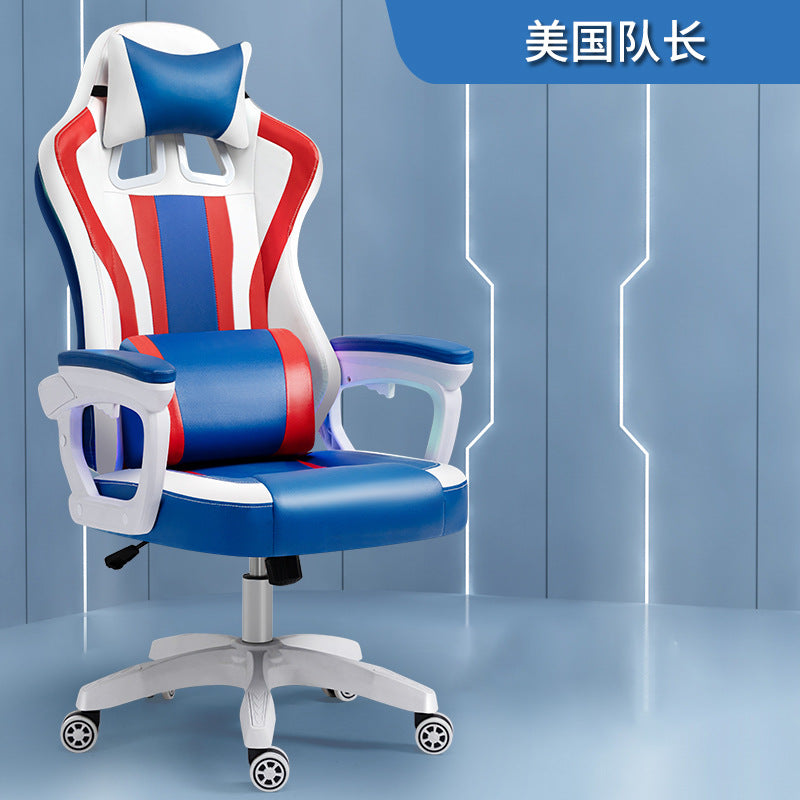 Chargez l'image dans la visionneuse de la galerie, American Style PU Leather Gaming Racing Chair OFFICE Computer Chair - Polar Tech Australia