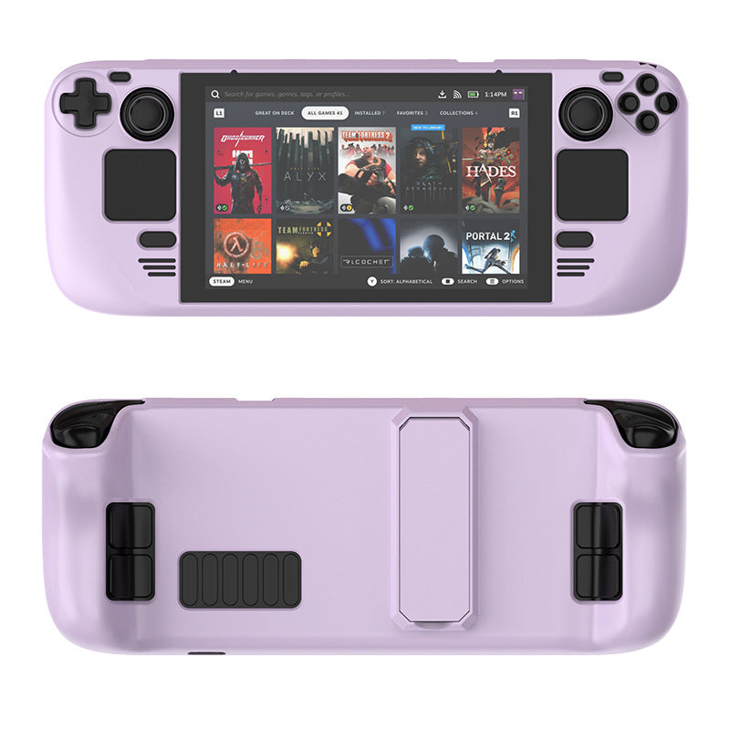 Load image into Gallery viewer, Steam Deck - Colorful Protective Case, Skin-Friendly Texture , Protective Cover with Stand Accessories - Polar Tech Australia