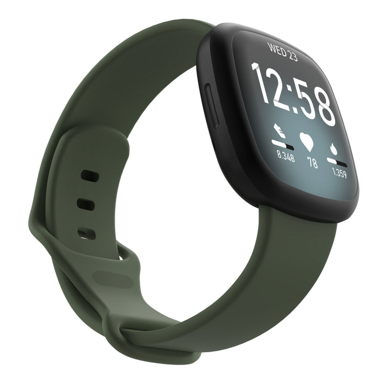 Cargue la imagen en el visor de la galería, Replacement Silicone Band for Fitbit Versa 3 / 4 / Sense – Soft, Waterproof, Sport Wrist Strap - Polar Tech Australia