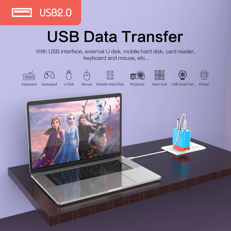 Chargez l'image dans la visionneuse de la galerie, Switch Dock GaN Fast Charging HDMI Hub Portable Dock - Polar Tech Australia