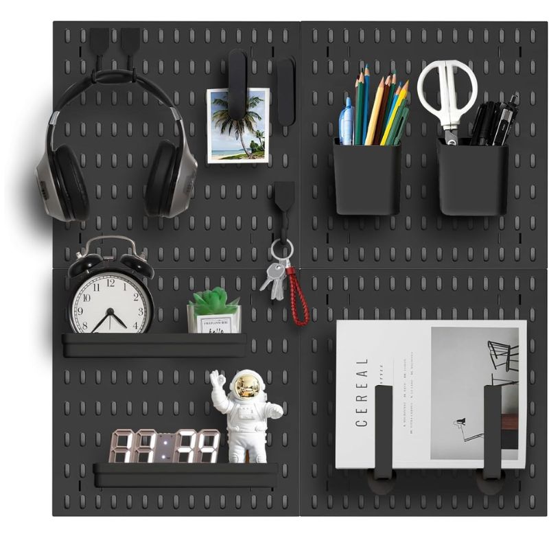 Load image into Gallery viewer, Revamp Your Space With A Versatile Pegboard Kit - Effortlessly Organize Home, Office, And Gaming Setup With Customizable Hanging Solutions
