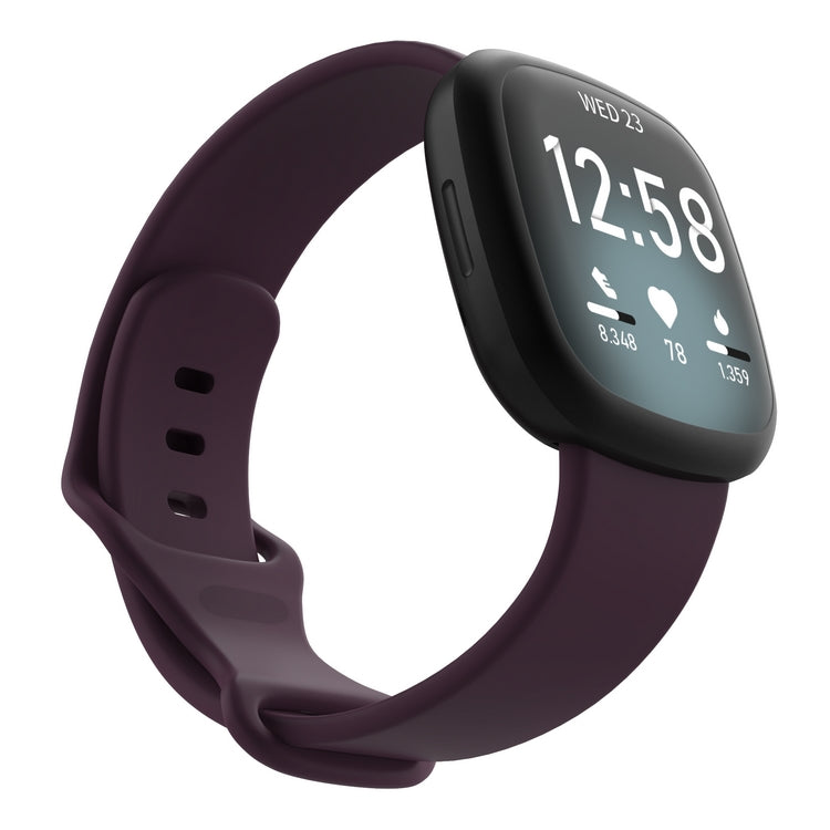 Cargue la imagen en el visor de la galería, Replacement Silicone Band for Fitbit Versa 3 / 4 / Sense – Soft, Waterproof, Sport Wrist Strap - Polar Tech Australia