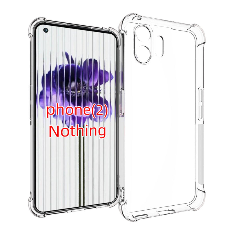 Load image into Gallery viewer, Nothing Phone 2 - AirPillow Cushion Transparent Soft Clear TPU Four Corners Protective Case - Polar Tech Australia