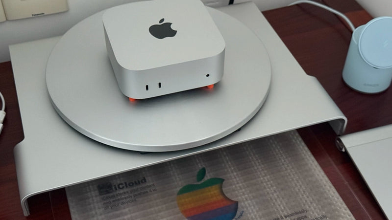 Cargue la imagen en el visor de la galería, Elegant Power-On with a Simple Press! Compatible with M4 Series Mac Mini 2024 – Enhanced Heat Dissipation - Polar Tech Australia