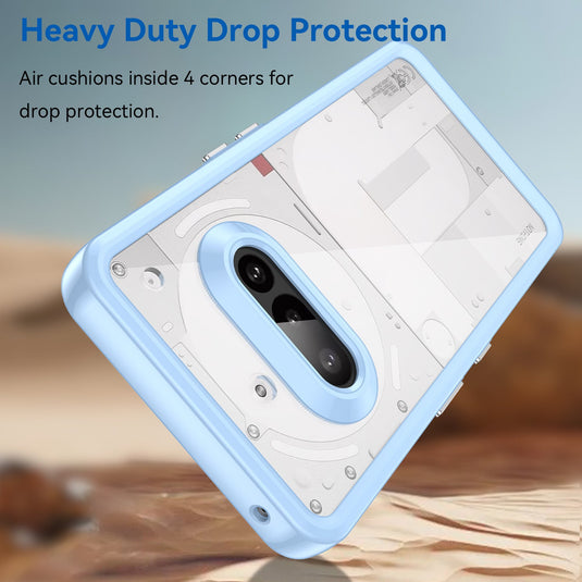 Nothing Phone (3a)/Pro Acrylic Transparent Full-Cover Shockproof Phone Case - Polar Tech Australia