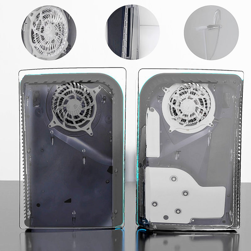 Chargez l'image dans la visionneuse de la galerie, PS5 Shell Transparent Replacement Cover - Polar Tech Australia