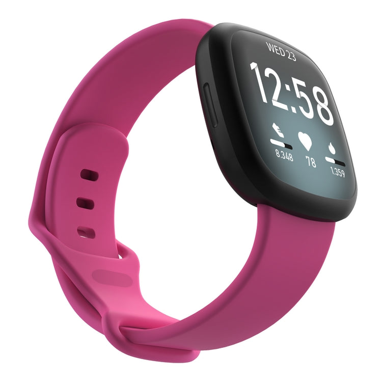 Cargue la imagen en el visor de la galería, Replacement Silicone Band for Fitbit Versa 3 / 4 / Sense – Soft, Waterproof, Sport Wrist Strap - Polar Tech Australia