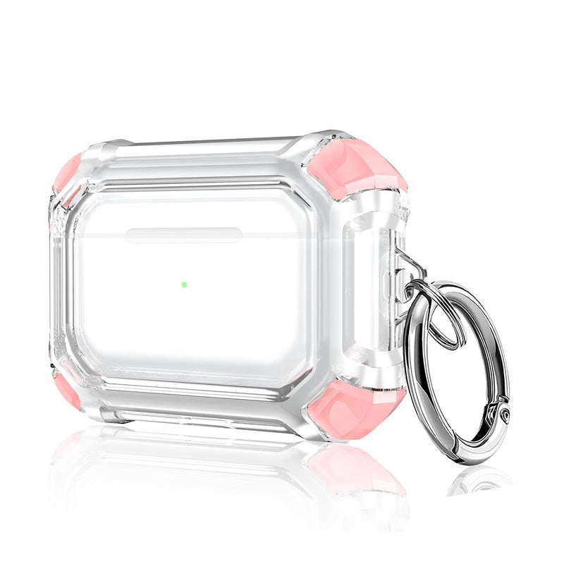 Load image into Gallery viewer, AirPods Pro 2 Transparent Heavy Duty Protecive Case With Key Ring - Polar Tech Australia