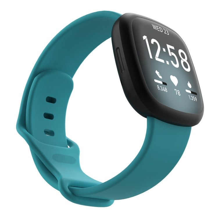 Cargue la imagen en el visor de la galería, Replacement Silicone Band for Fitbit Versa 3 / 4 / Sense – Soft, Waterproof, Sport Wrist Strap - Polar Tech Australia