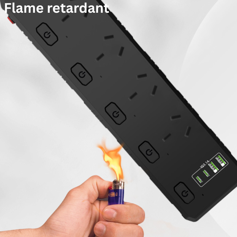 Load image into Gallery viewer, 4 Outlets + 2 USB-C + 2 USB A - Power Board Extension 16A 3000W (AU Version) - Polar Tech Australia