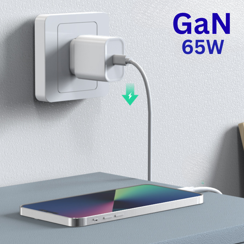Load image into Gallery viewer, 65W PD USB-C Type-C Port iPhone 17/16/15 & iPad Pro Air & MacBook Air/Pro - Wall Travelling Charger Adapter With Cable - (SAA Approved/AU Plug) - Polar Tech Australia