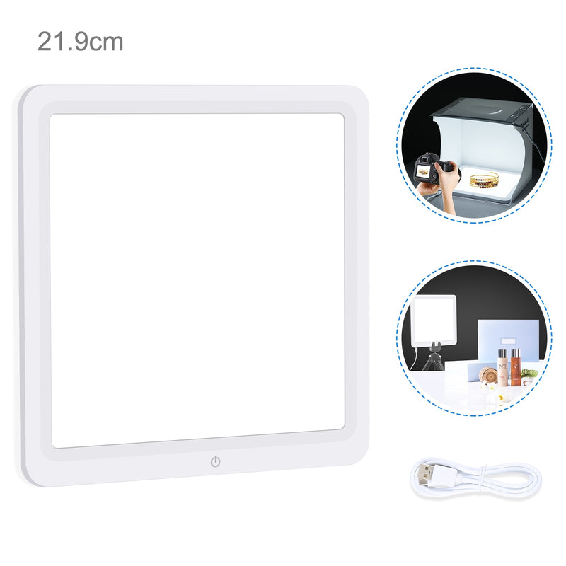 Cargue la imagen en el visor de la galería, LED Shadowless Photography Light Panel – 20 x 20cm - Polar Tech Australia