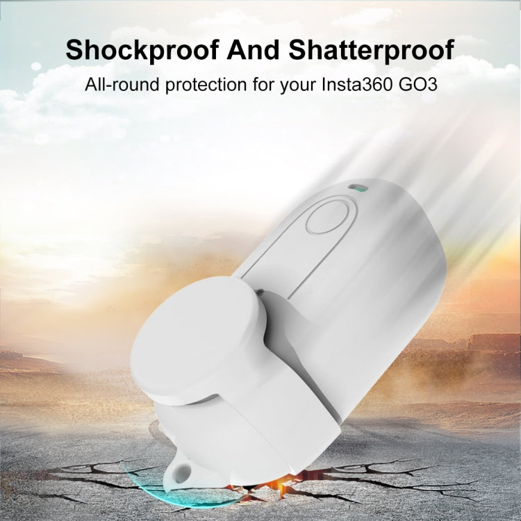 Cargue la imagen en el visor de la galería, Insta360 GO 3 PULUZ Camera Silicone Case with Lens Cover - Polar Tech Australia