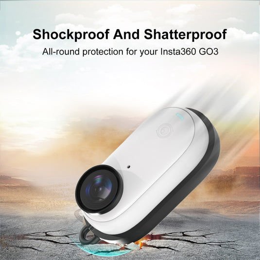 Insta360 GO 3 / GO 3S PULUZ Body Magnetic Plastic Protective Frame Cage with Carabiner - Polar Tech Australia